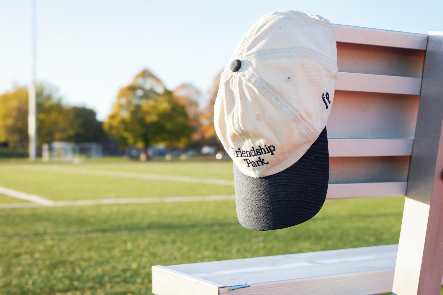 Navy & Cream Dad Hat