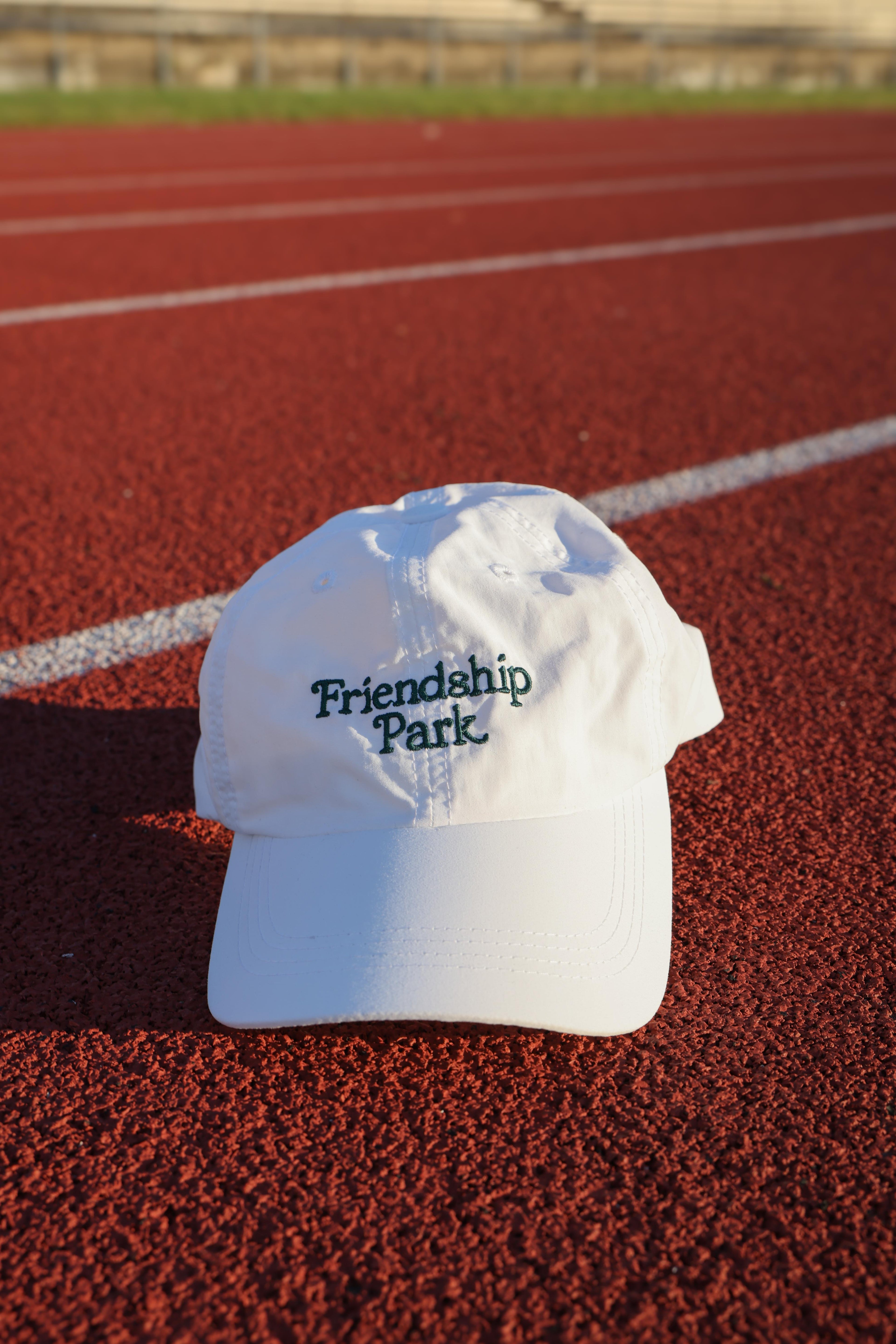 White Nylon Hat