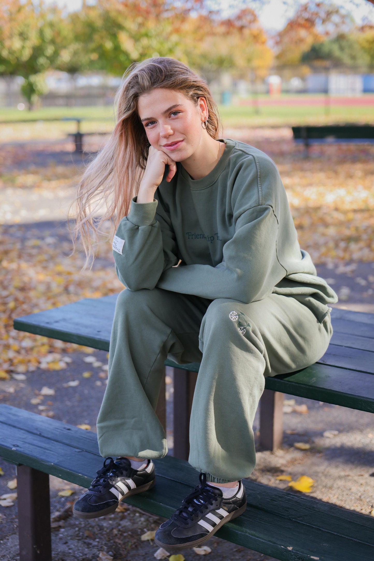 Heritage Green Joggers